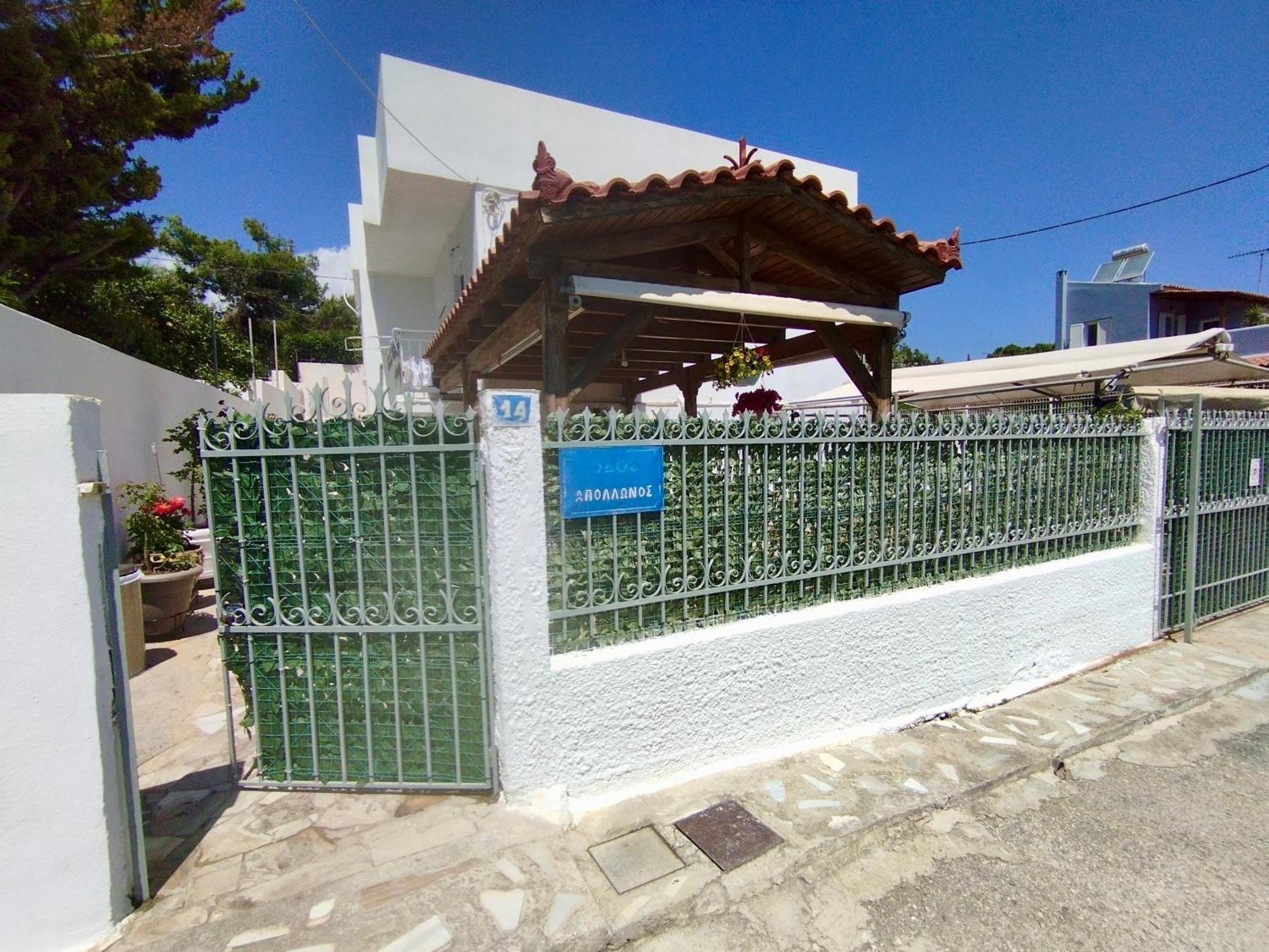 Sofia'S Seaview Villa Near Airport And Beach Artemida  Dış mekan fotoğraf