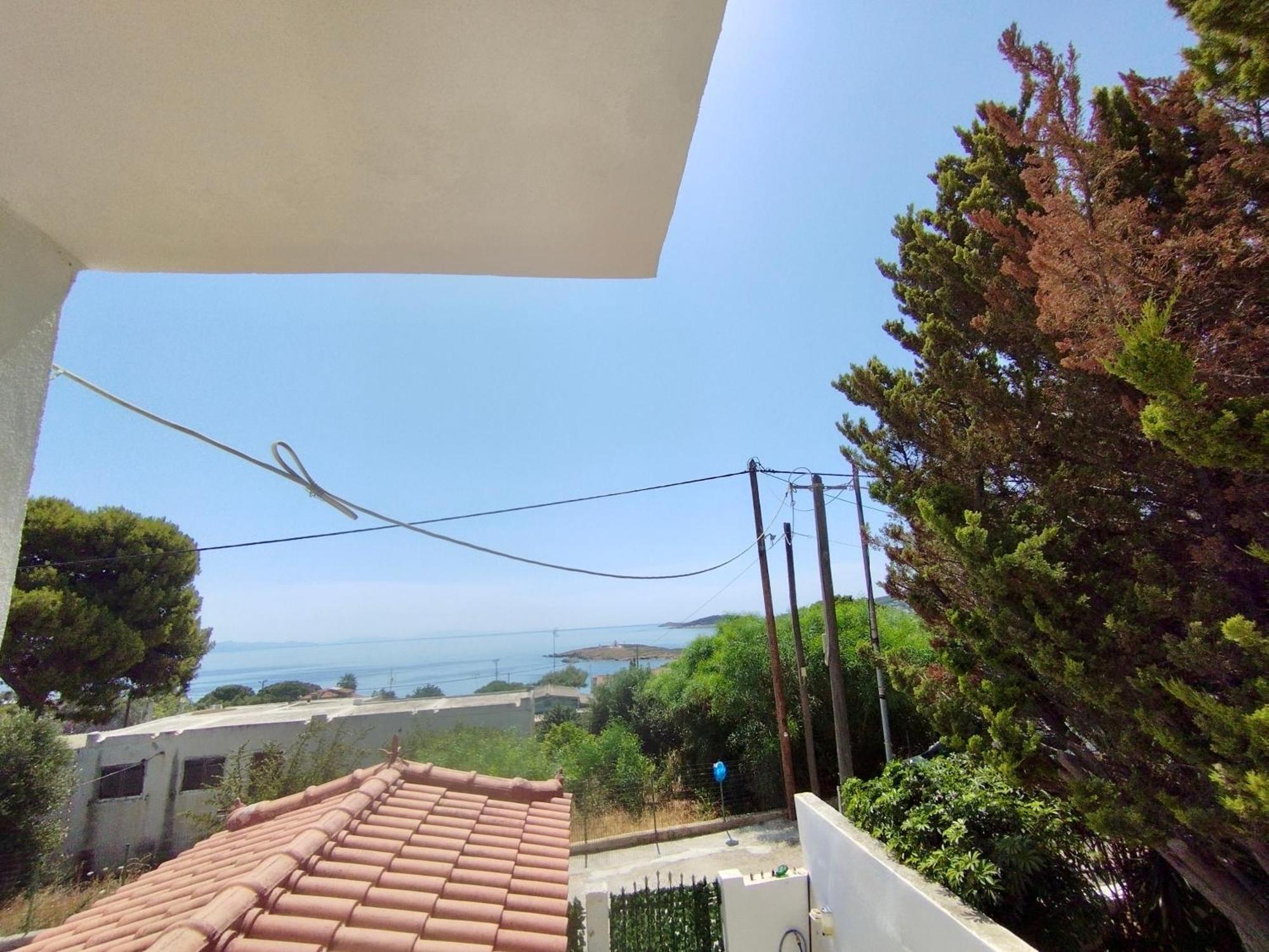 Sofia'S Seaview Villa Near Airport And Beach Artemida  Dış mekan fotoğraf