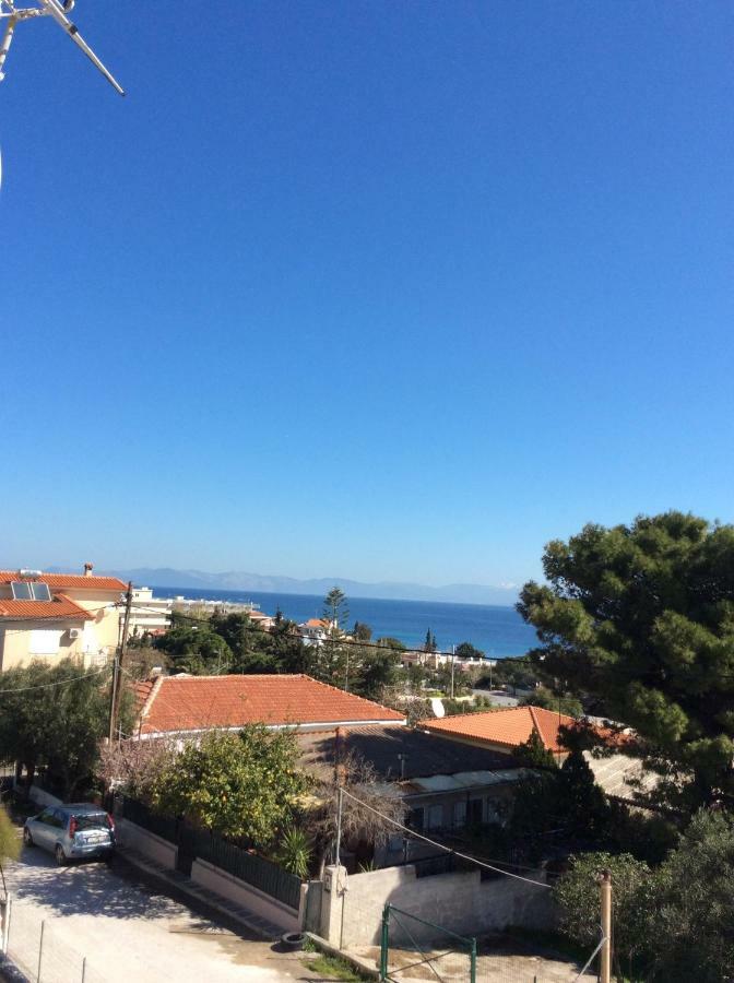 Sofia'S Seaview Villa Near Airport And Beach Artemida  Dış mekan fotoğraf
